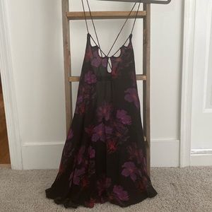 Mini floral dress